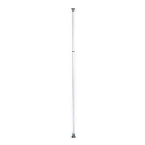 Image WENKO Herkules Teleskopstange für Garderobensystem weiß, grau 7,5 x 7,5 x 165,0 - 300,0 cm