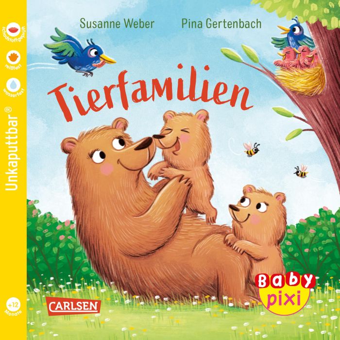 Image Baby Pixi 128 Tierfamilie