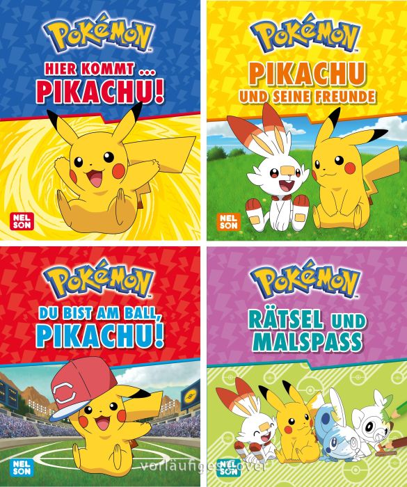 Image Mini Pokémon Pikachu 1-4