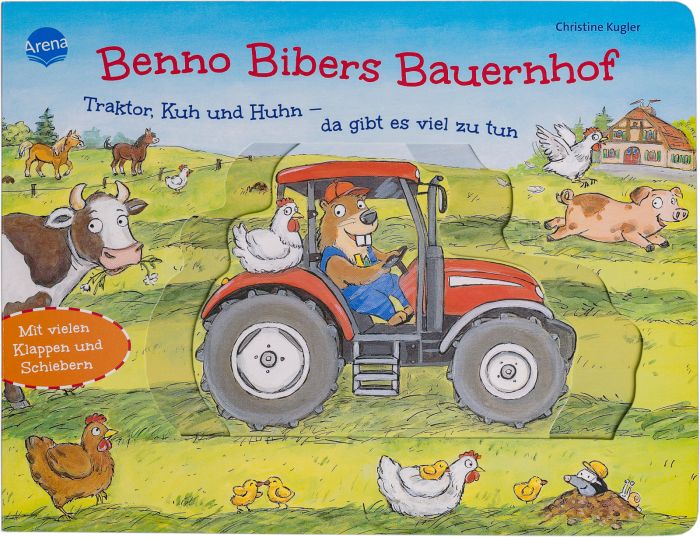 Image Benno Bibers Bauernhof  Traktor, Kuh