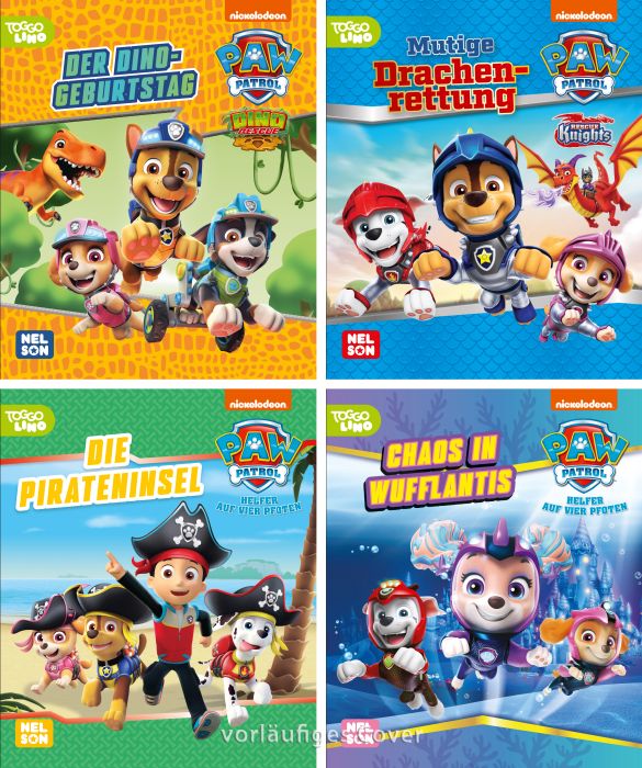 Image Mini Bücher Paw Patrol 25-28
