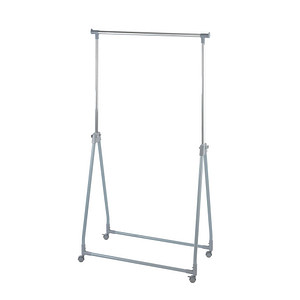 Image WENKO Kleiderständer silber Metall 88,0 x 100,0 - 168,0 cm