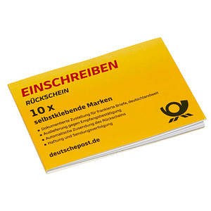 Image 10 Deutsche Post 4,85 € Einschreibenmarken selbstklebend