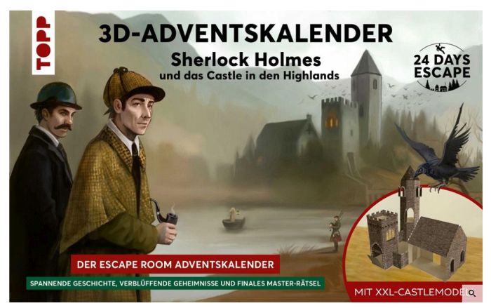 Image 24 DAYS ESCAPE 3D - Sherlock Holmes