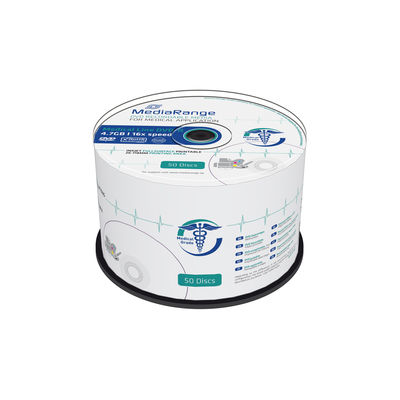 Image MEDIARANGE Medical Line DVD-R 4.7GB/120min 16x speed Cake 50