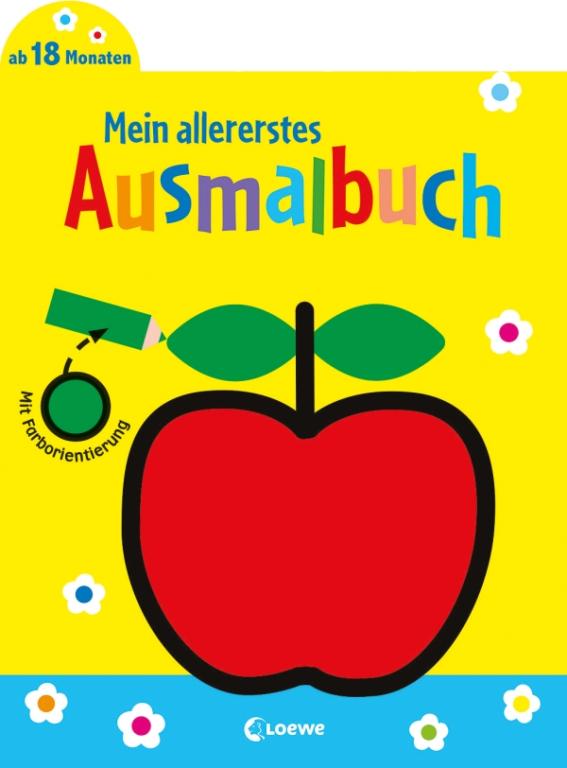 Image Mein allererstes Ausmalbuch (Apfel)
