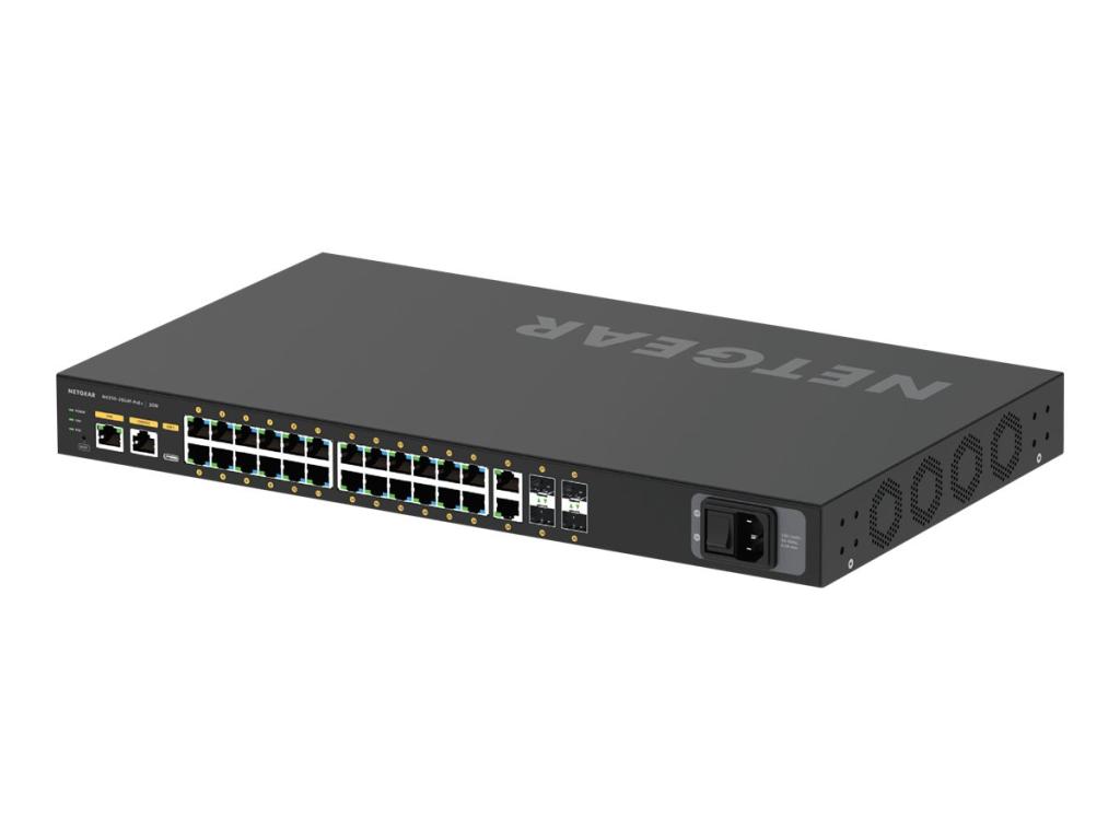 Image NETGEAR 26G4F-PoE+ 24x1G PoE+ 300W 2x1G, 4xSFP Mgd Switch