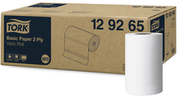 Image TORK Mehrzweck-Putzrolle, 2-lagig, weiß, 55 m - stark