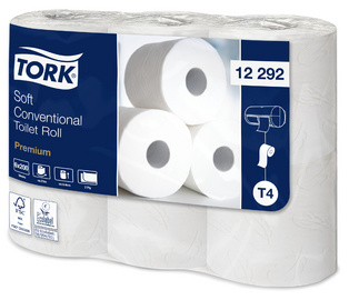 Image TORK Toilettenpapier, 2-lagig, weiß