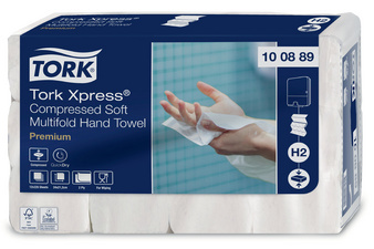 Image TORK Xpress Multifold Handtuchpapier, 212 x 240 mm, W-Falz