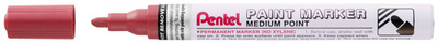 Image PentelArts Lackmarker MSP10, 1,0 mm, metallic-rot