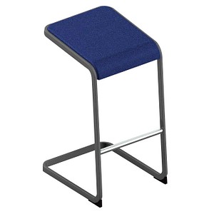 Image Quadrifoglio Hocker C-STOOL OCSTOA01/2R90 dunkelblau