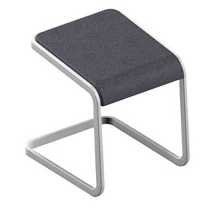 Image Quadrifoglio Hocker C-STOOL OCSTOB01/2JUX anthrazit