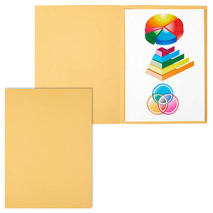 Image ELBA Aktendeckel Smart Line gelb; 1 Pack = 100 St.