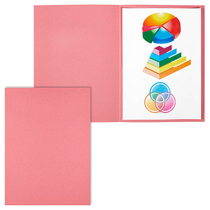 Image ELBA Aktendeckel Smart Line rot; 1 Pack = 100 St.