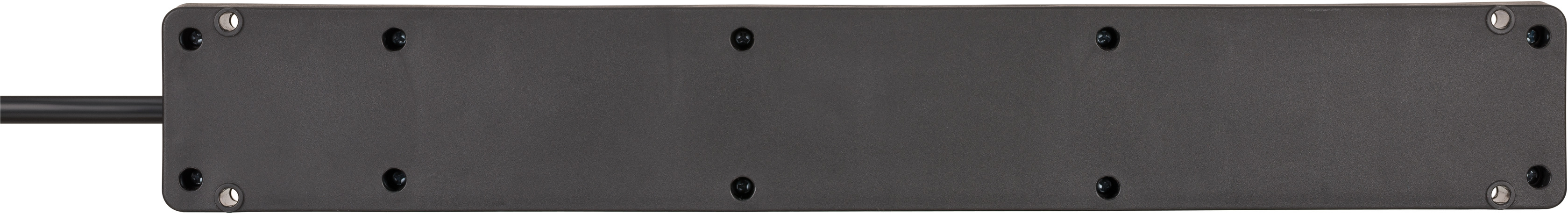 Image brennenstuhl Bremounta USB-C 5-fach Steckdosenleiste mit Schalter 3,0 m schwarz mit USB-Buchse