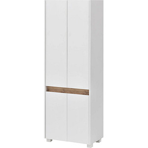 Image MÖBELPARTNER Badschrank Cosmo weiß 56,9 x 33,0 x 164,5 cm