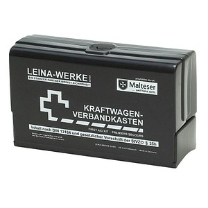 Image LEINA-WERKE Verbandskasten Leina-Star II DIN 13164 schwarz