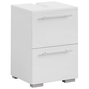 Image MÖBELPARTNER Waschbeckenunterschrank Carlos weiß 40,2 x 35,0 x 59,1 cm