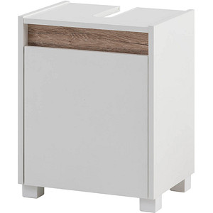 Image MÖBELPARTNER Waschbeckenunterschrank Cosmo weiß 41,8 x 33,0 x 54,6 cm