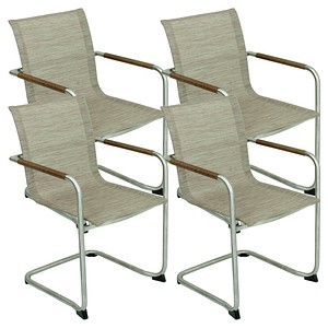 Image 4 Garden Pleasure Gartenstühle Nova braun