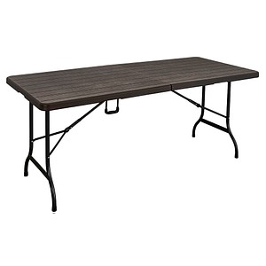 Image Garden Pleasure Gartentisch Tabora braun rechteckig 74,5 x 180,0 x 73,0 cm