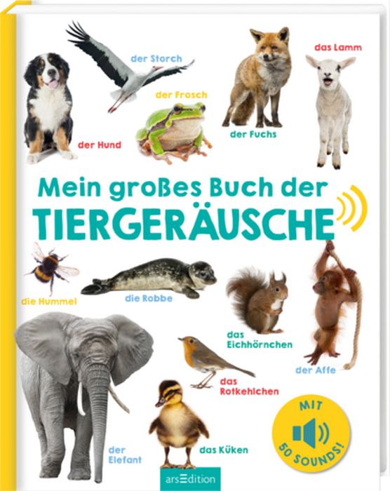 Image Mein großes Buch der Tiergeräusche