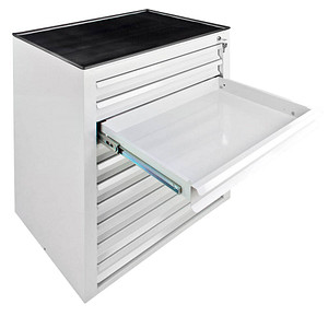 Image ADB MAMMUT MAXI Schubladenschrank lichtgrau 10 Schubladen 71,0 x 55,0 x 90,0 cm