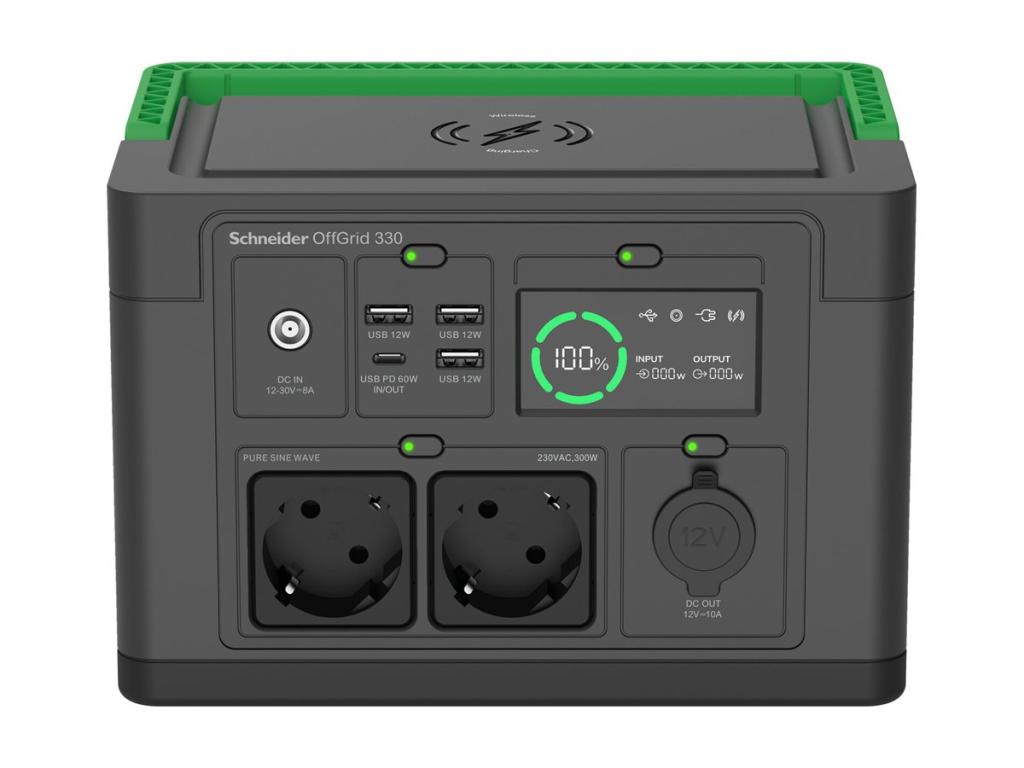 Image APC Schneider OffGrid Portable Power Station PPS330-GR 300 W