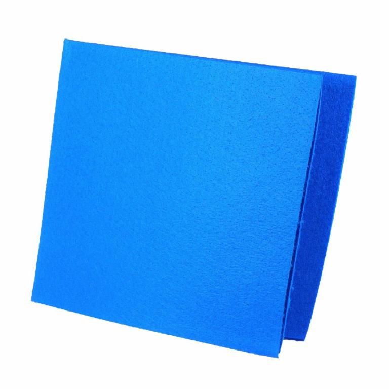 Image Feuchtwischtuch 35 x 40 cm "DIE SOFTIGEN", 10 Stück | Farbe blau antibakterielle Ausrüstung, fusselfrei, saugstark, kompostierbar, waschbar 95 °C