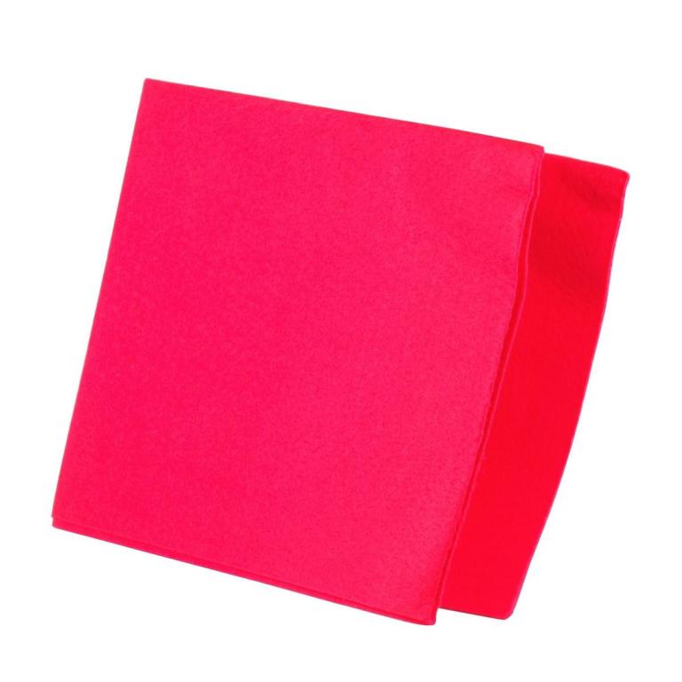 Image Feuchtwischtuch 35 x 40 cm "DIE SOFTIGEN", 10 Stück | Farbe rot antibakterielle Ausrüstung, fusselfrei, saugstark, kompostierbar, waschbar 95 °C