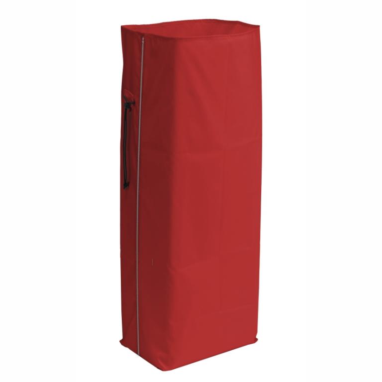 Image Entsorgungssack 70 Liter mit Reißverschluss und Kordel | rot Maße: 23 x 35 x 93 cm