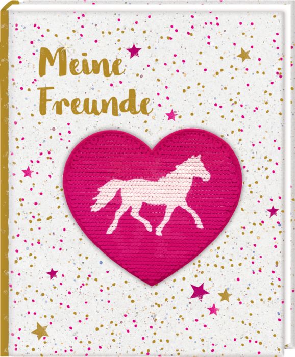 Image Freundebuch: Pferdefreunde (Wendepaillet