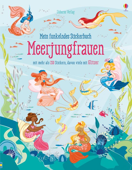 Image Funkelndes Stickerbuch: Meerjungfrauen
