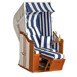 Image Müsing Strandkorb Sunny Smart Rustikal 250 Plus weiß