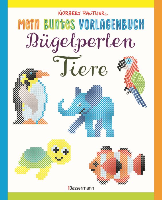 Image Buntes Vorlagenbuch: Bügelperlen-Tiere