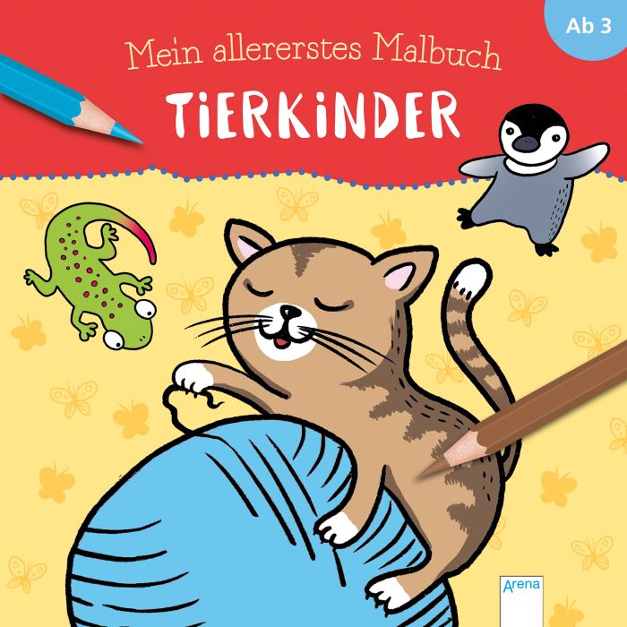 Image Mein allererstes Malbuch Tierkinder