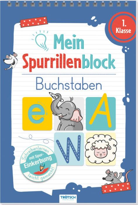 Image Spurrillenblock Buchstaben