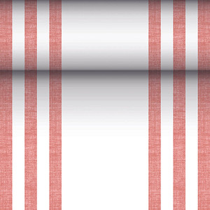 Image PAPSTAR Tischläufer ROYAL Collection 88757 bordeaux, weiß 40,0 cm x 24,0 m