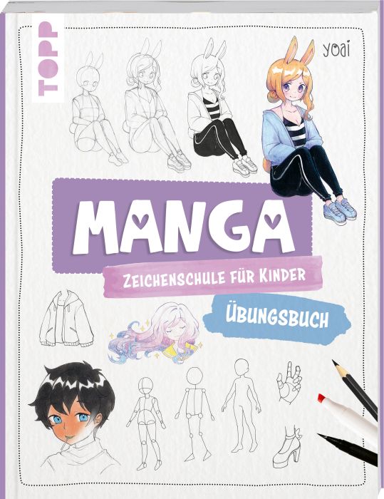 Image Manga-Zeichenschule Kinder Übungsbuch