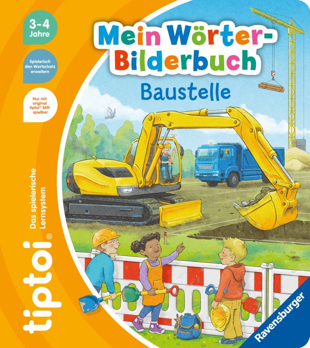 Image tiptoi  Mein Wörter-Bilderbuch Baustelle
