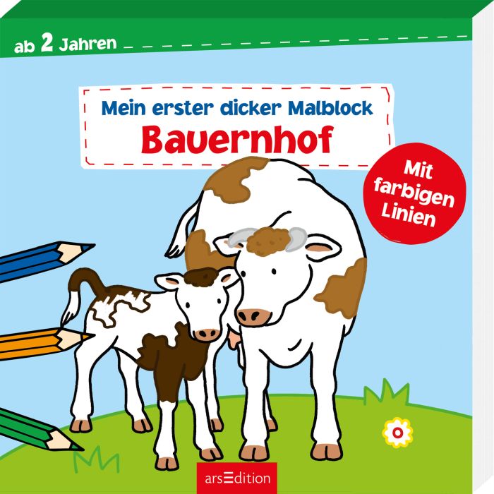 Image Erster dicker Malblock: Bauernhof