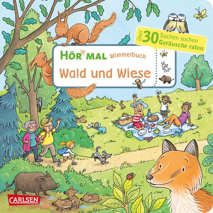 Image Hör mal Wimmel Wald und Wiese