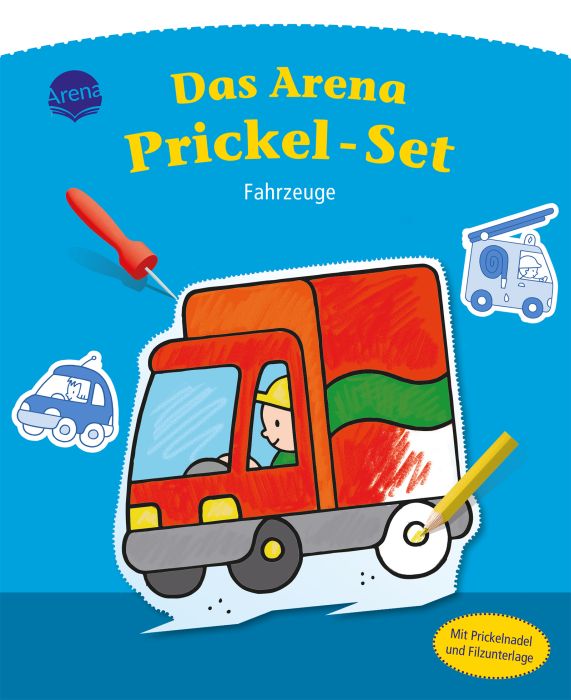 Image Das Arena Prickel-Set  Fahrzeuge
