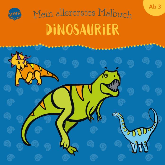 Image M. aller. Malbuch  Dinosaurier