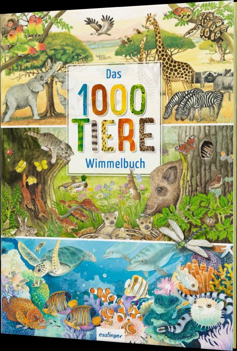 Image Das 1000 Tiere Wimmelbuch