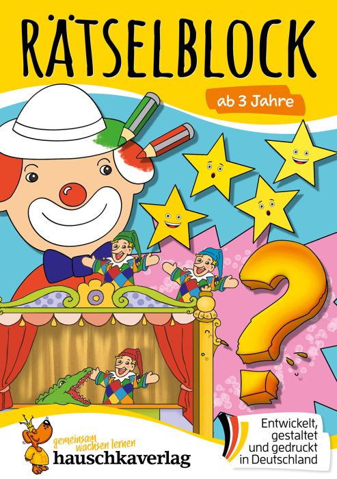 Image Rätselblock ab 3 Jahre - Band 1