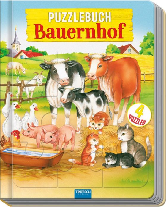 Image Puzzlebuch Bauernhof