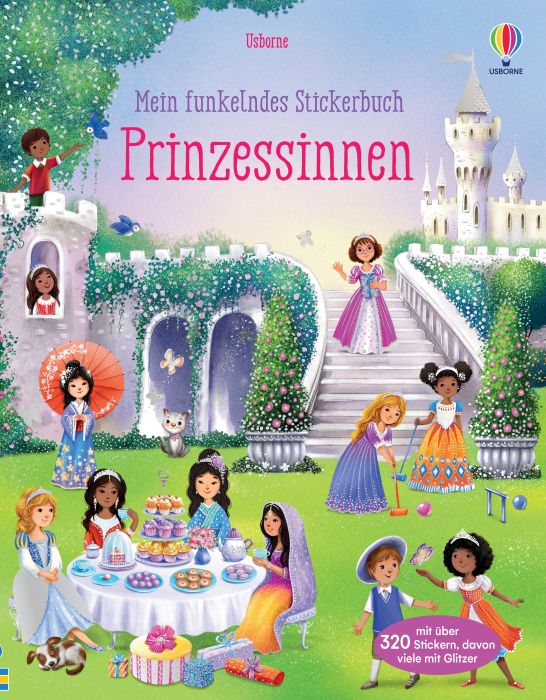 Image Mein funkelndes Stickerbuch: Prinzessin