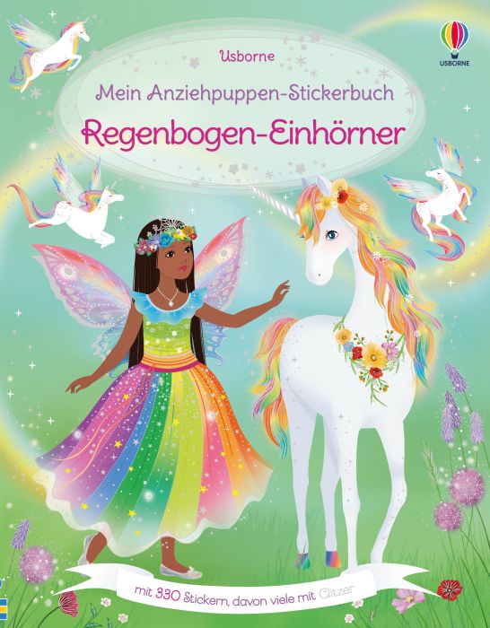Image Anziehpuppen-Stickerbuch Regenbogen